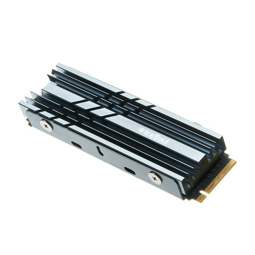 Hladnjak za M.2 NVMe SSD 2280, aluminijska legura, dvostrani termalni jastučić, 5 toplinskih cijevi, model Ice Soul 01