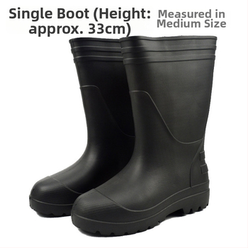 Унисекс EVA пяна водни обувки — високи ботуши, водоустойчиви и маслоустойчиви, леки и топли за есен и зима