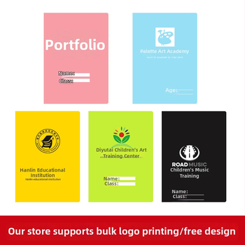 Umelecké portfólio – plast, model A2 brožúra, 20–30 strán, hrúbka 5, hrúbka materiálu 100