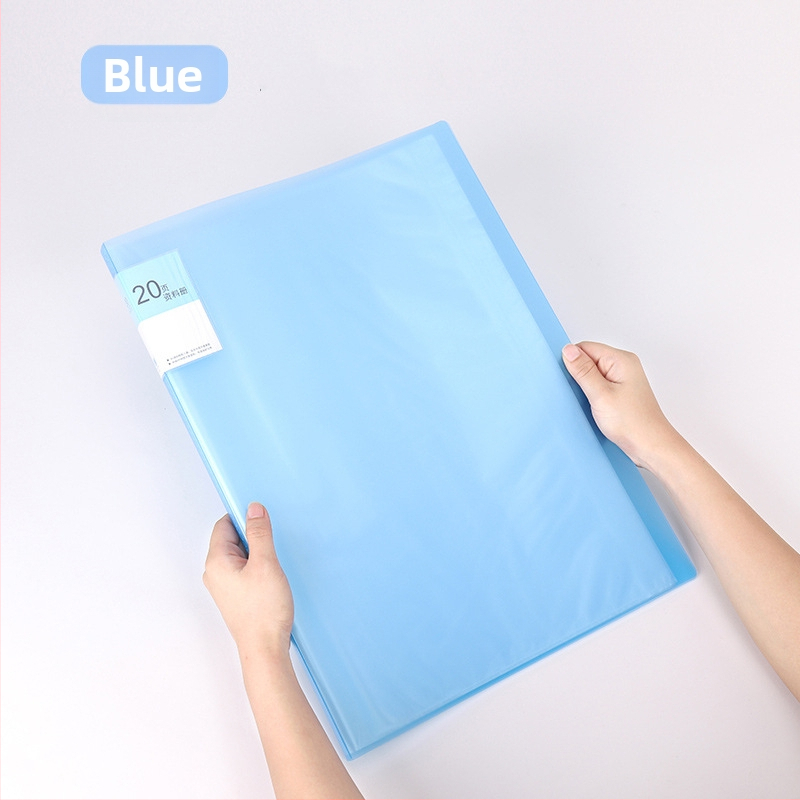 Umelecké portfólio – plast, model A2 brožúra, 20–30 strán, hrúbka 5, hrúbka materiálu 100