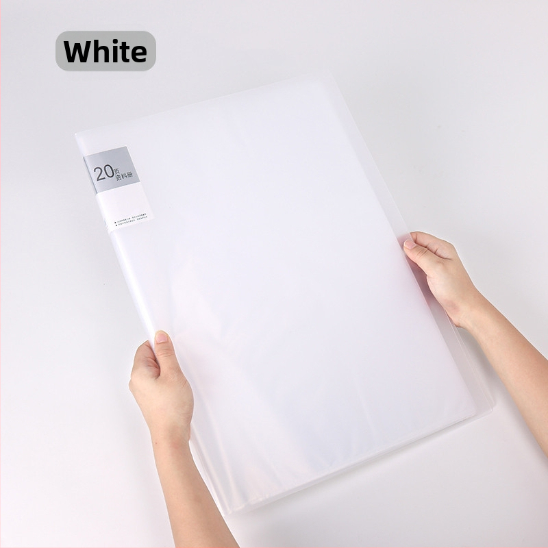 Umelecké portfólio – plast, model A2 brožúra, 20–30 strán, hrúbka 5, hrúbka materiálu 100