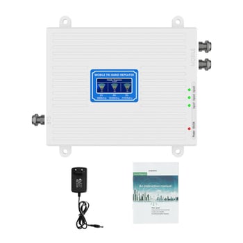 Amplificator de semnal pentru GSM/DCS/NR3/4G/5G – 800–2600 MHz, rețea GSM/DCS/WCDMA/2G/3G/4G/5G, acoperire 200–1000 ping, greutate 1 kg, model gsm/3g/dcs