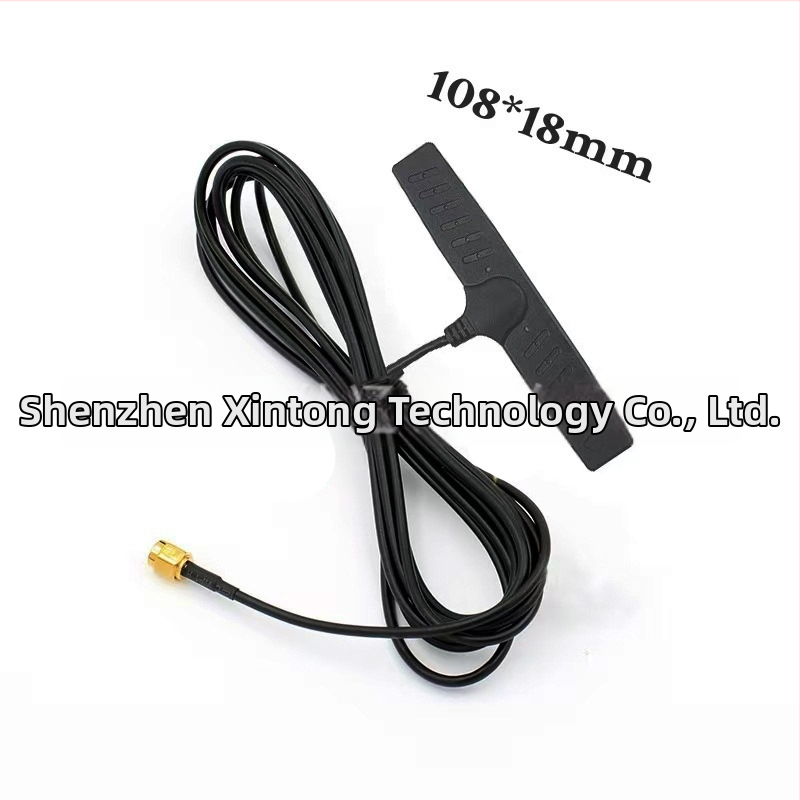 Patchová anténa pre vozidlá, navigáciu a audio, podporuje 4G/5G a zosilnenie FM signálu