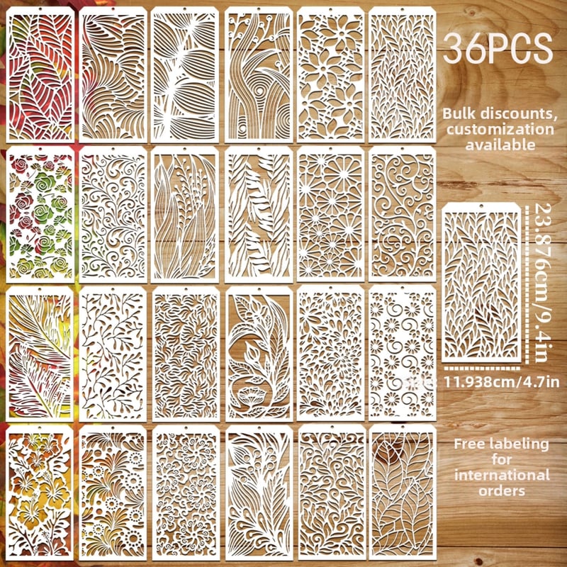 Молд за латe арт украса на торта – PET материал, DIY текстурен шаблон, лесно за почистване