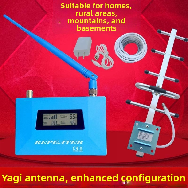 Posilňovač signálu pre mobilný telefón pre domáce použitie na vidieckych horských oblastiach (Model 1, Vzdialenosť relé: 1, Ochrana proti blesku: Nie)