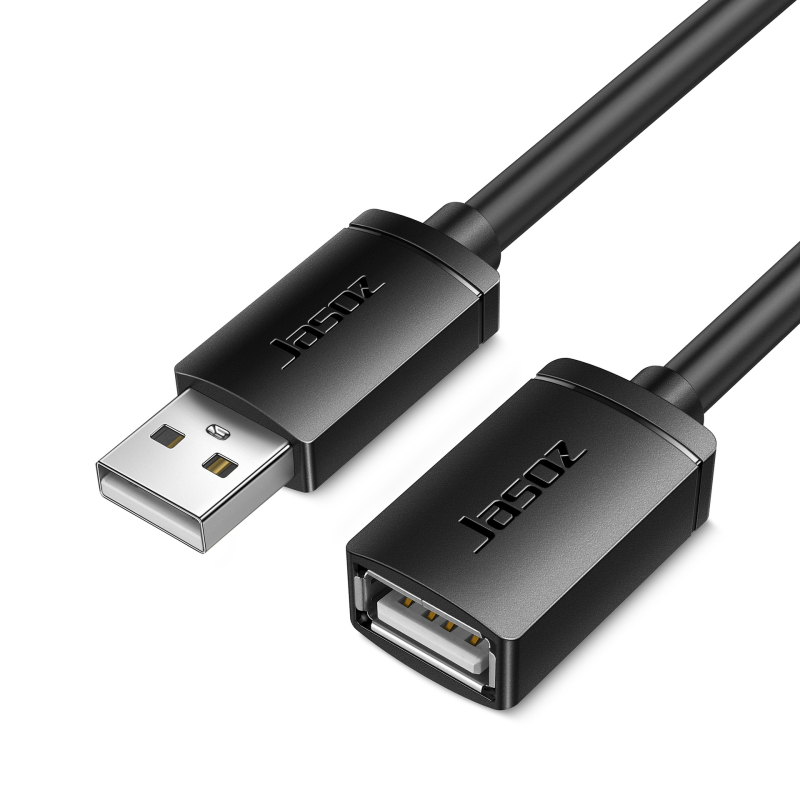 Καλώδιο επέκτασης USB 2.0, αρσενικό προς θηλυκό, χαλκό χωρίς οξείδιο, μήκος 0.5–30 m, συμβατό με πληκτρολόγιο, ποντίκι και εκτυπωτή