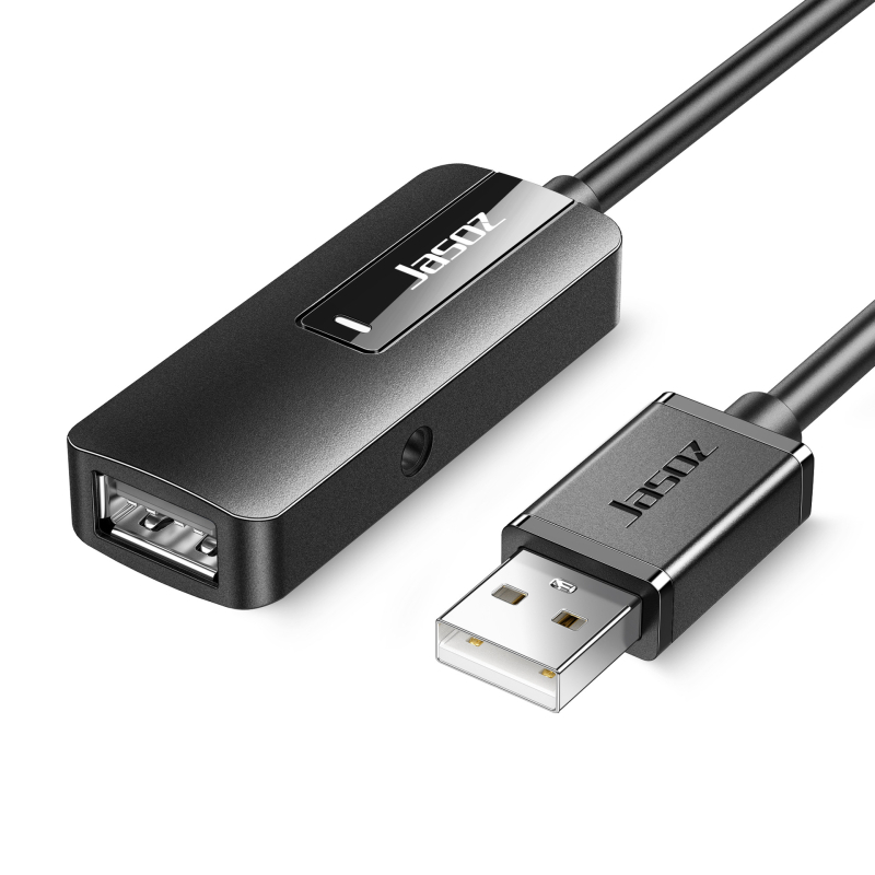 Καλώδιο επέκτασης USB 2.0, αρσενικό προς θηλυκό, χαλκό χωρίς οξείδιο, μήκος 0.5–30 m, συμβατό με πληκτρολόγιο, ποντίκι και εκτυπωτή