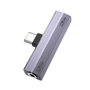 Type-C 2-u-1 audio pretvarač za slušalice i punjenje — PD100W brzo punjenje, digitalno dekodiranje zvuka, kompatibilno s Huawei, Xiaomi, Honor, Oppo, iPhone 17 i drugi USB-C uređaji