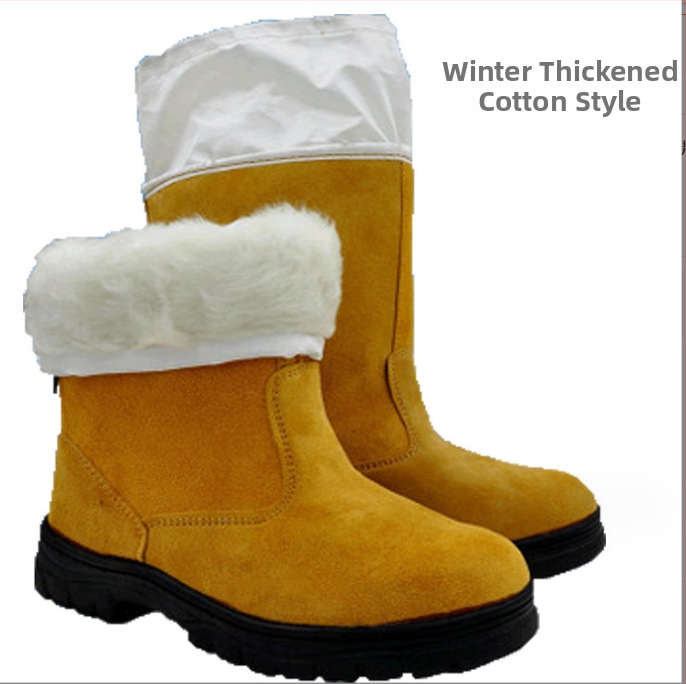 Haonuo pracovné topánky s proti perforácii, semišová hovädzia koža, ochrana proti prepichnutiu