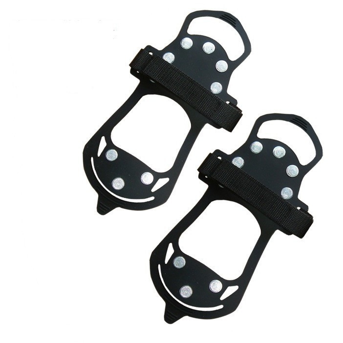 LX silikonski kramponi za cipele s 10 zubima, zimsko planinarenje, protuklizno