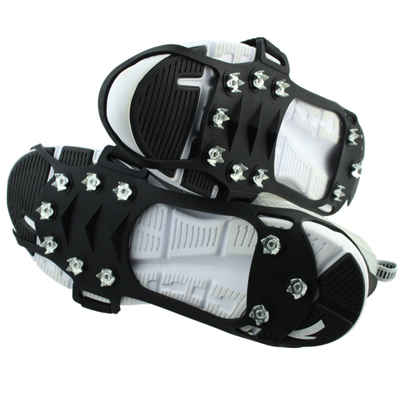 LX silikonski kramponi za cipele s 10 zubima, zimsko planinarenje, protuklizno