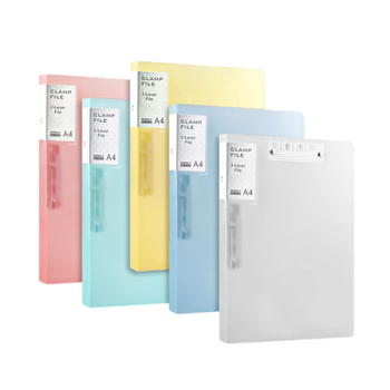 Dosar PP Yaxing cu clemă puternică și clemă pe placă, finisaj mat rezistent la apă, fără imprimare