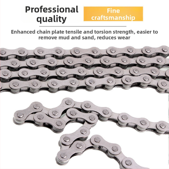 Reťaz na bicykel pre kočík a horský bicykel, jednorychlostný reťaz, s magickou prackou, 6789 úrovní variabilnej rýchlosti