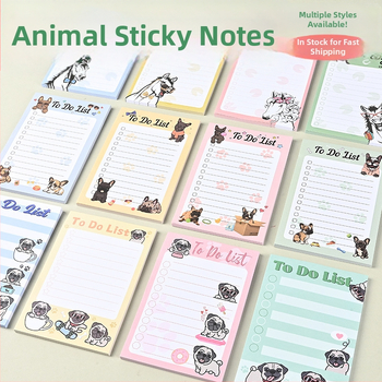 Karikaturni životinjski knjižni oznake s mačjim bilješkama, ponovno upotrebljive bilješke, oblik: crtani, marka: Zeyue