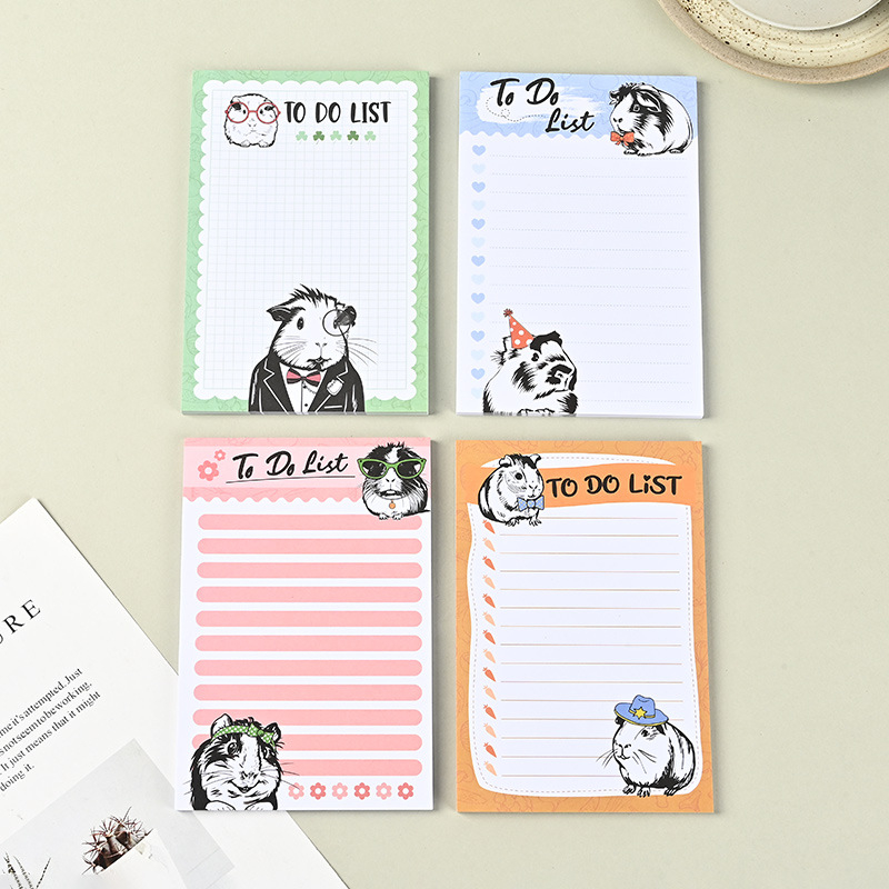 Karikaturni životinjski knjižni oznake s mačjim bilješkama, ponovno upotrebljive bilješke, oblik: crtani, marka: Zeyue