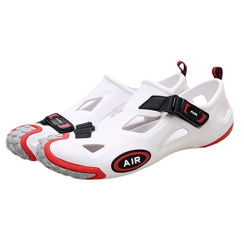 Pantofi EVA pentru plajă bărbați, închidere Velcro — respirabili, impermeabili, antiderapante, talpă TPR, pentru drumeții în aer liber