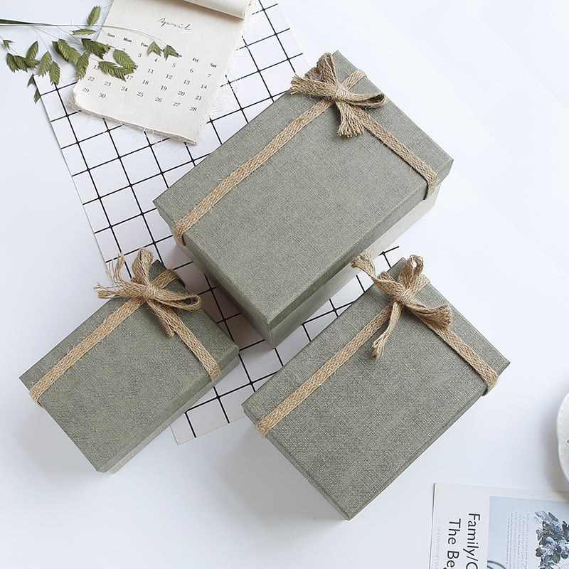 Cutie cadou în stil coreean, dreptunghiulară pentru portofel, material compozit, brand Xiang Lin, toleranță 0,5 cm, ambalaj cadou