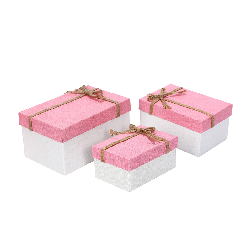 Cutie cadou în stil coreean, dreptunghiulară pentru portofel, material compozit, brand Xiang Lin, toleranță 0,5 cm, ambalaj cadou