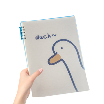 Qiaoguan тетрадка с PP корица, разлепени листове, линеен формат, хартия от дървесен пулп 80 g/m²