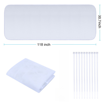 Sigurna zaštitna mreža za djecu za stepenice i balkon, zaštita od pada, s vezicama za pričvršćivanje, kućna uporaba; Brand Nothing