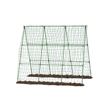 Brice PE Pergolă de cățărare pentru susținerea plantelor – Suport tip A, potrivit pentru castraveți, roșii și fasole