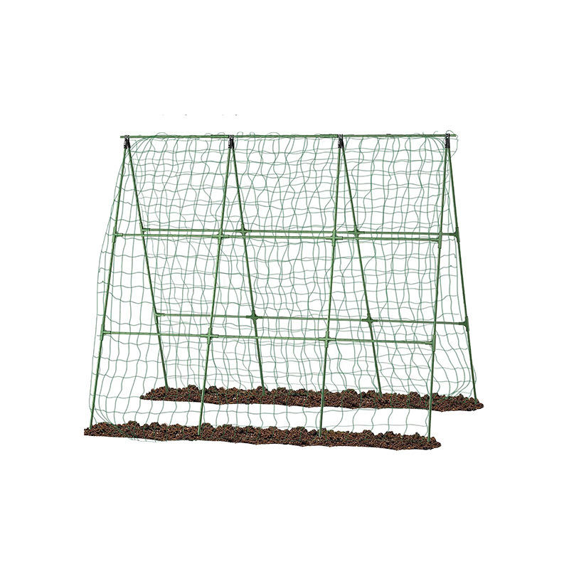 Brice PE Pergolă de cățărare pentru susținerea plantelor – Suport tip A, potrivit pentru castraveți, roșii și fasole