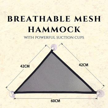 Prozračni hamak s mrežom za penjanje za reptile i mala kućna ljubimca — pogodan za guštere, Broj proizvoda 0350, Marka Chengxin, Izvoz preko granica: Da