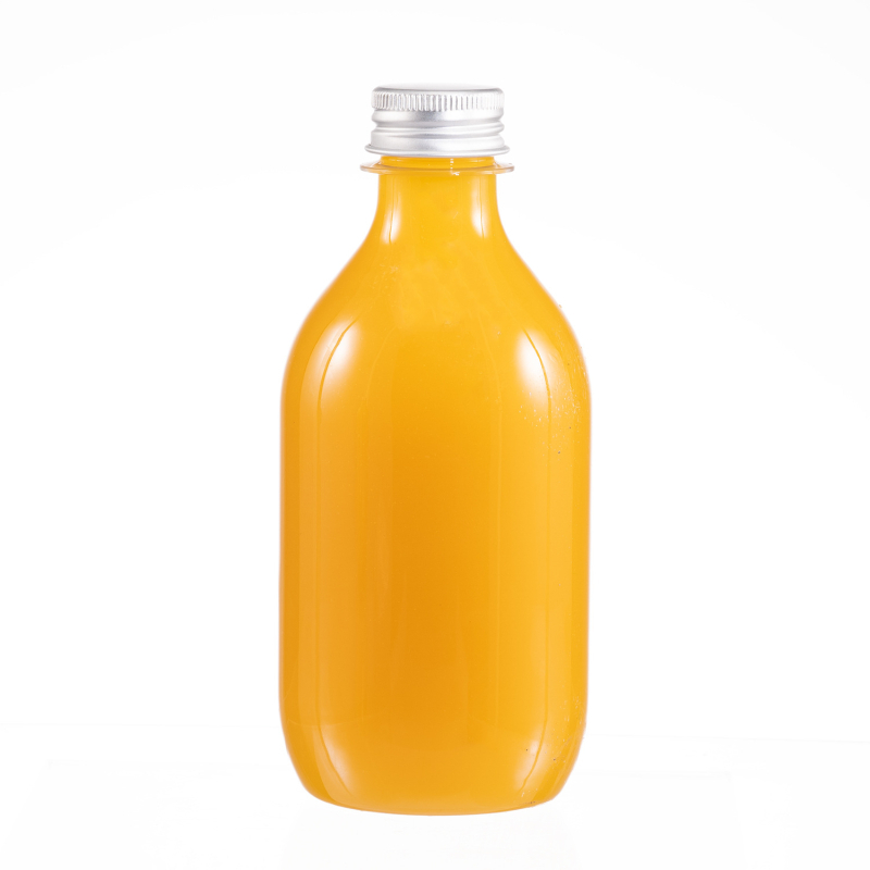 Jednokratna prozirna PET boca za napitke, 350 ml, okrugli oblik, prehrambeni plastični materijal