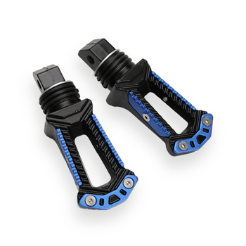 Задно стъпало за универсален мотоциклет, метал, изпичано покритие, персонализируемо