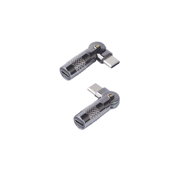 Balance HYZ805 Uglovni okretni USB-C punjački adaptor, Type-C na Type-C Micro, 60W