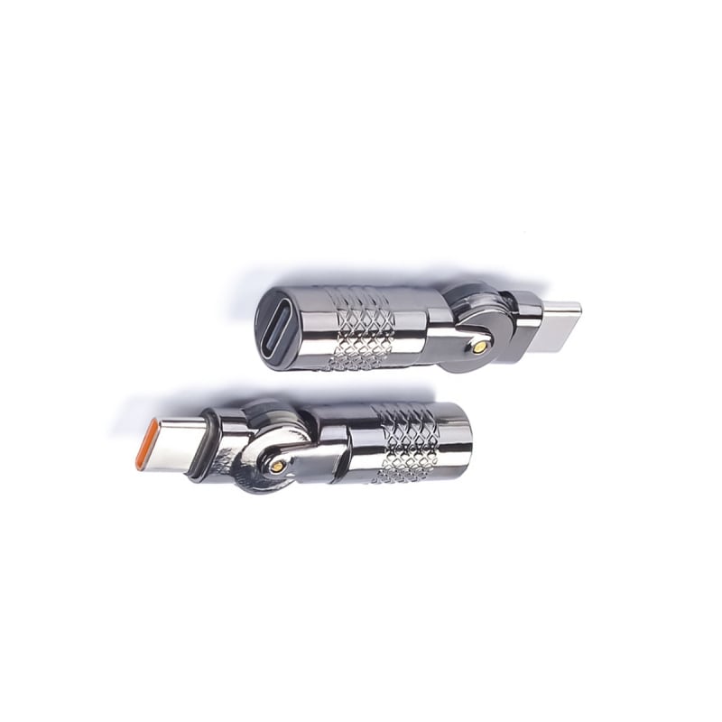 Balance HYZ805 Uglovni okretni USB-C punjački adaptor, Type-C na Type-C Micro, 60W