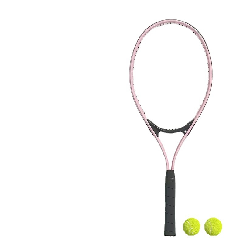 Trening raketa za tenis s aluminijskim okvirom, težina 95–100 g, horizontalno gađanje, pogodna za početnike; za stolni tenis i tenis s perjem