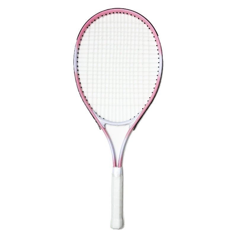 Trening raketa za tenis s aluminijskim okvirom, težina 95–100 g, horizontalno gađanje, pogodna za početnike; za stolni tenis i tenis s perjem