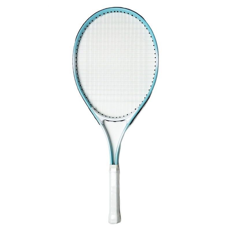 Trening raketa za tenis s aluminijskim okvirom, težina 95–100 g, horizontalno gađanje, pogodna za početnike; za stolni tenis i tenis s perjem