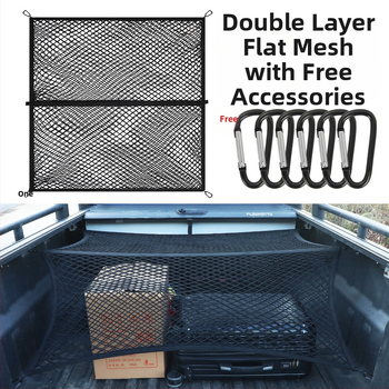 Sieť do batožinového priestoru auta, vyťahovacia, prispôsobiteľná, tlač loga možná, univerzálne pre stredovú konzolu