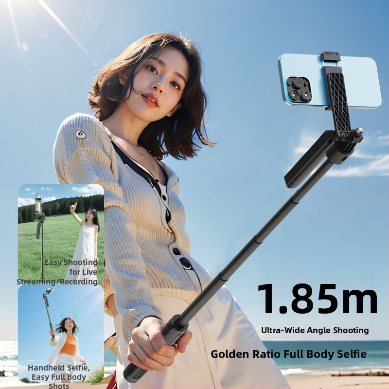 Purecook NP-L12 Gimbal za telefon s praćenjem lica, stabilizacijom protiv podrhtavanja, produžnim držačem, automatskim praćenjem i LED svjetlom za snimanje