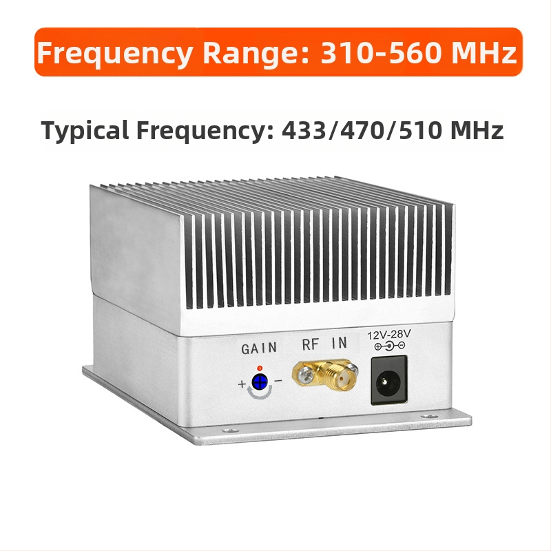 Bezdrôtový zosilňovač signálu pre drón 1.2G/1.4G — 10W výkon, nastaviteľný zisk, vylepšenie prenosu obrazu