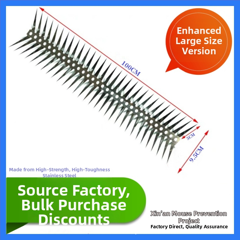 Nehrđajući čelični bod protiv štakora za cijevi i zidove – protiv uspona, sigurnost za vile i imovinu