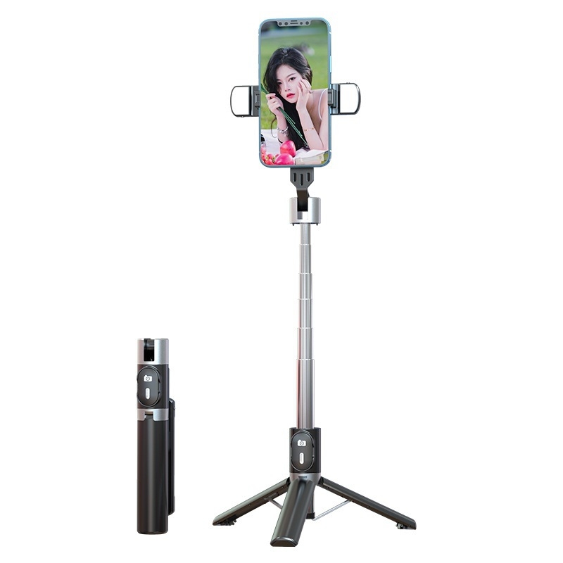 Selfie Stick с Bluetooth трипод за мобилни телефони – P60 Pro, ABS + неръждаема стомана, универсална съвместимост със смартфони