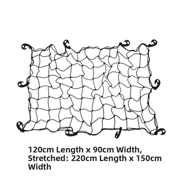 Sieť na strešné batožiny auta, nylon, model Roof luggage net pocket