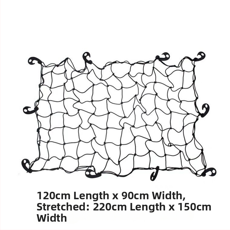 Sieť na strešné batožiny auta, nylon, model Roof luggage net pocket