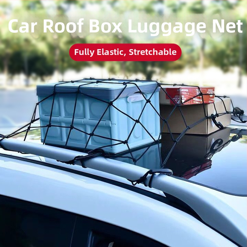 Sieť na strešné batožiny auta, nylon, model Roof luggage net pocket