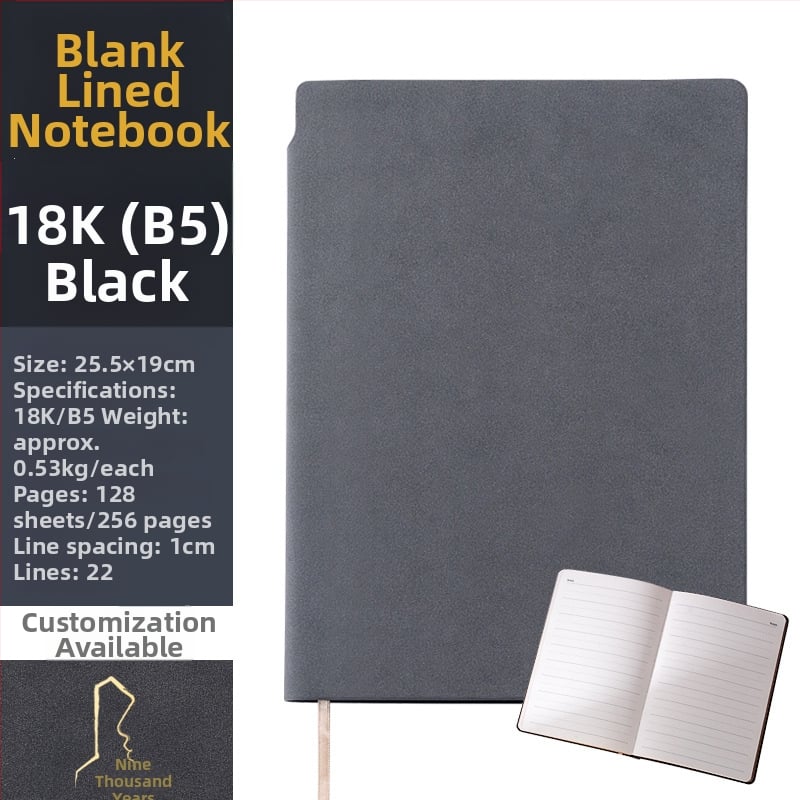 Дневник 2026: календар график, корица от имитация кожа, подвързване във формат French fold, Dowling хартия, 300–400 страници, Nine Thousand Years