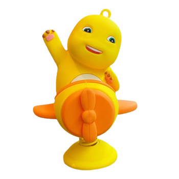 Ornament auto: figură PVC în stil desene animate, brand Qita, decorare vehicule