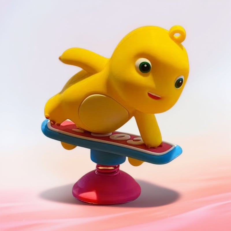 Ornament auto: figură PVC în stil desene animate, brand Qita, decorare vehicule