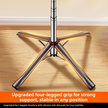 Телескопична неръждаема стоманена селфи стика с дистанционно управление, вградена подсветка и Bluetooth, за селфи и лайвстрийм.