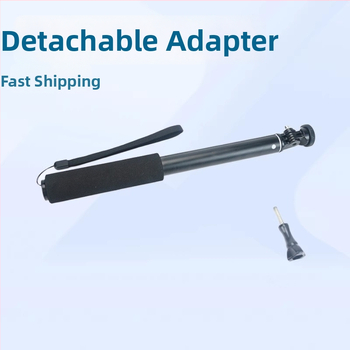 GoPro produžni štap od aluminijske legure za putovanja i prijenos uživo — univerzalni selfie štap, prilagodljiv, bez daljinskog upravljača