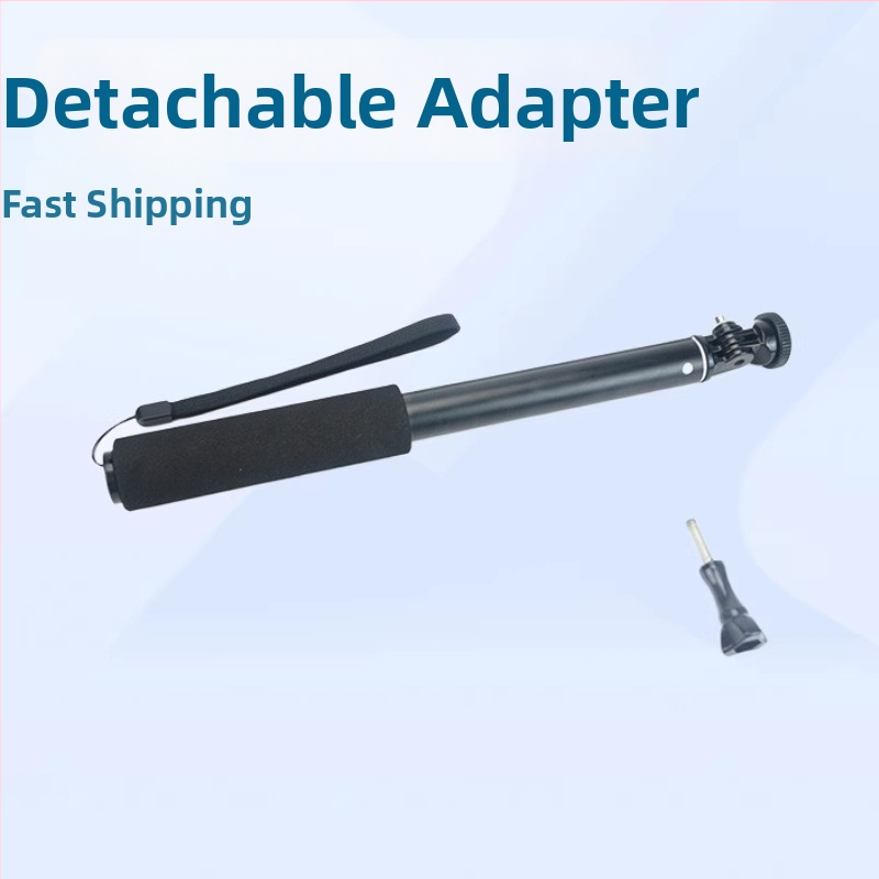 GoPro produžni štap od aluminijske legure za putovanja i prijenos uživo — univerzalni selfie štap, prilagodljiv, bez daljinskog upravljača