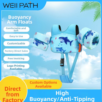 Detský plávací vest s penovou náplňou a manžetami na ruky – polyesterová látka