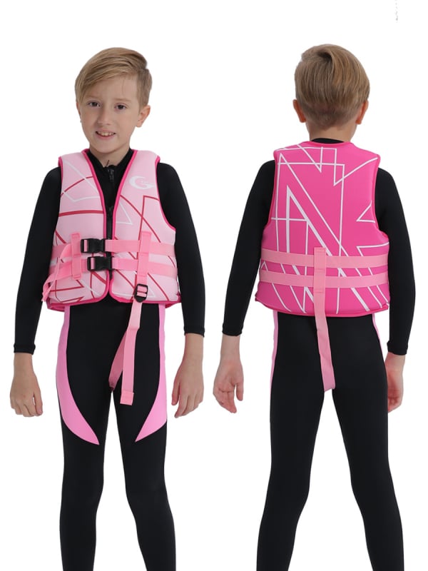 Детски спасителен жилет Yon Sub, EPE Pearl Cotton материал, плавателна подпора, без ръкави